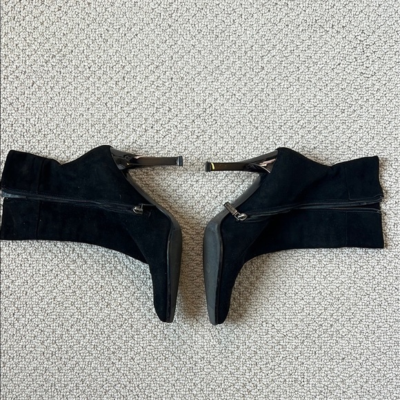 Roberto Botticelli Elegant Black Women's Suede Boots - Picture 3 of 11